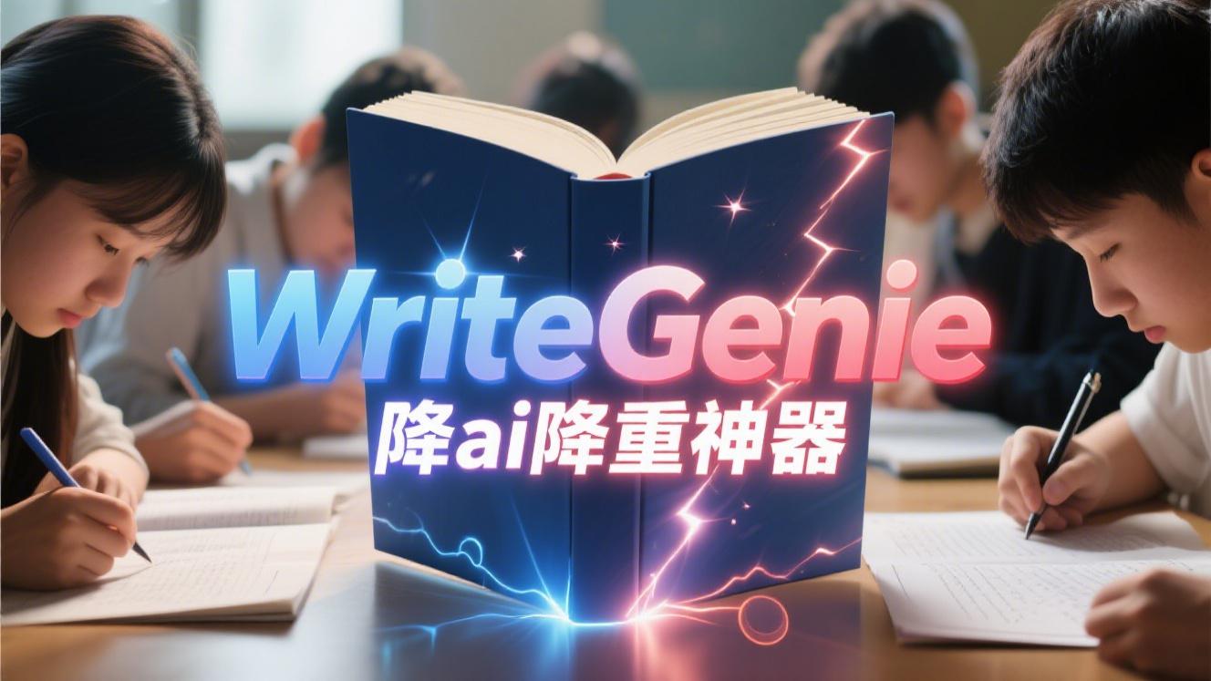 WriteGenie - 智能AIGC论文检测与降重平台，专为学术原创