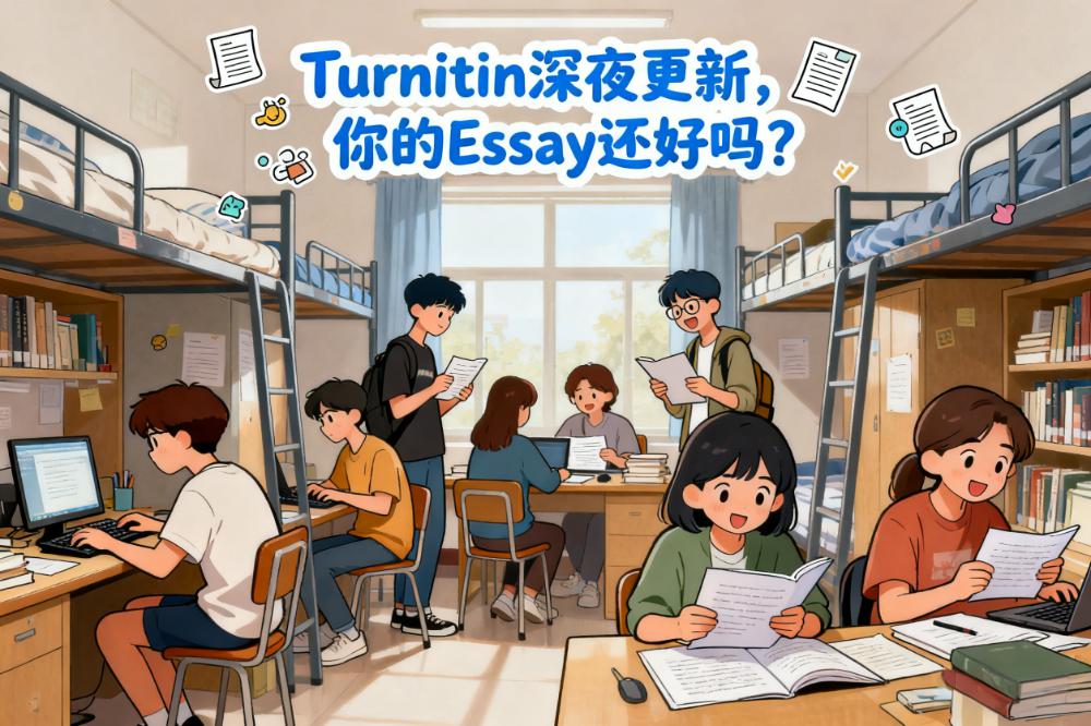 Turnitin深夜更新，你的Essay还好吗？别慌！WriteGenie为