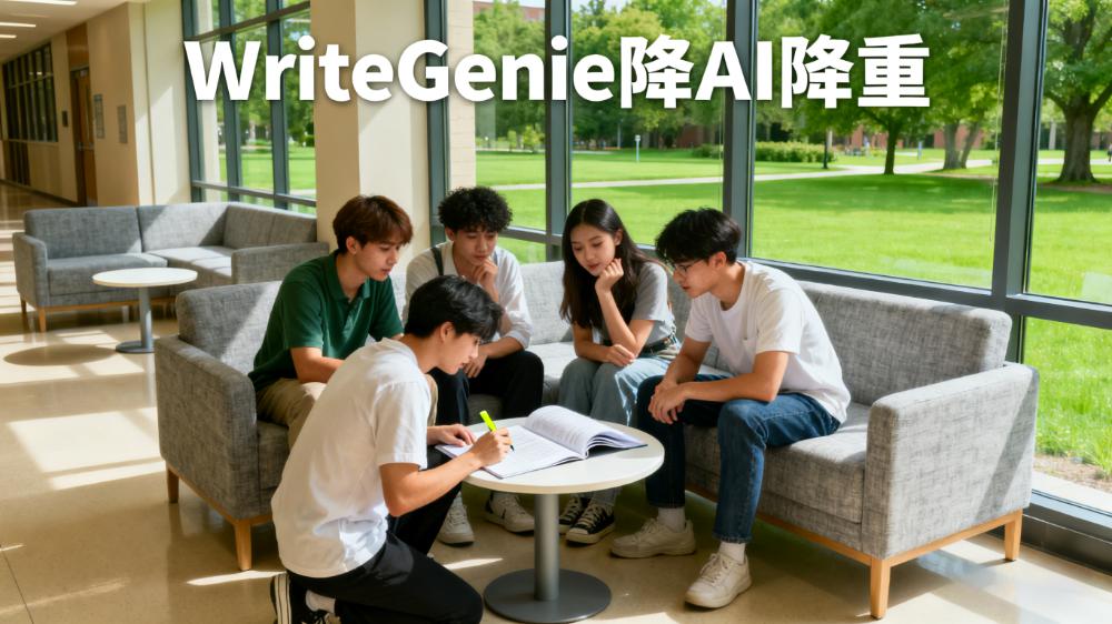 Turnitin高频更新怕AI率难降？WriteGenie稳破难题太牛了