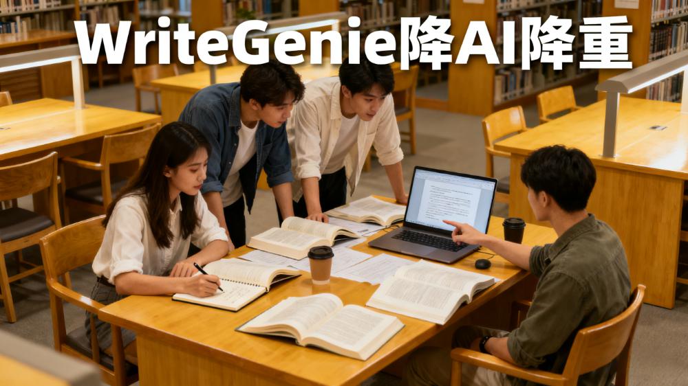 论文降重+AI痕迹消除双效攻略：用WriteGenie轻松搞定查重