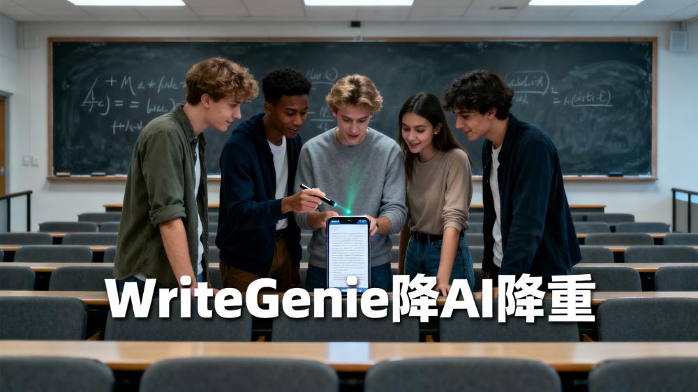 AI论文降重+去AI痕迹技巧：高效工具WriteGenie助你轻松达